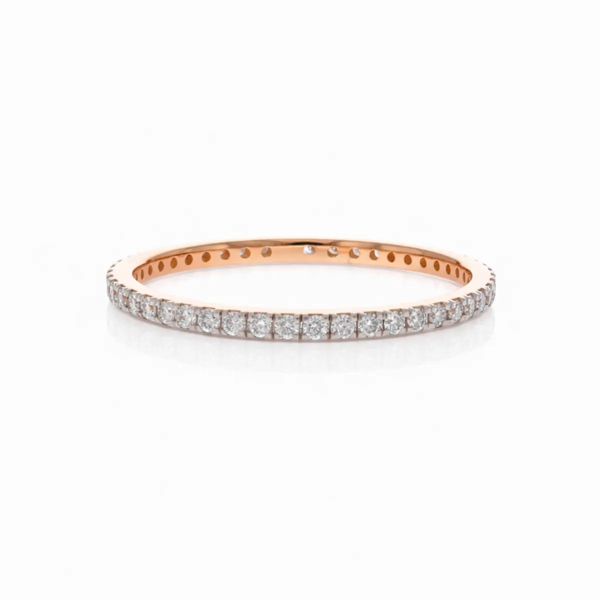 0.25 CT NATURAL DIAMOND WOMENS RING 9K GOLD