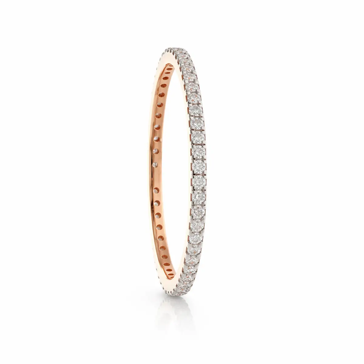 0.25 CT NATURAL DIAMOND WOMENS RING 9K GOLD