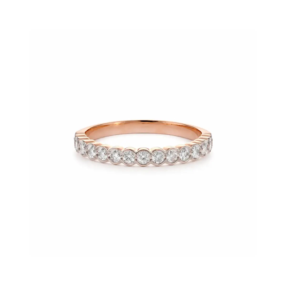 0.32 CT NATURAL DIAMOND WOMENS RING 18K GOLD