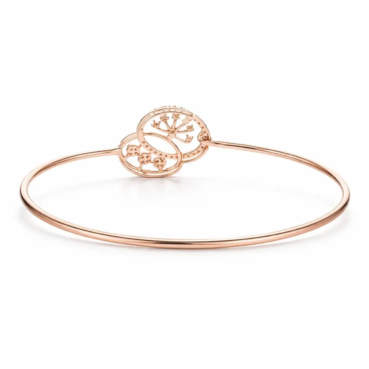 0.22 CT NATURAL DIAMOND BRACELET 18K GOLD