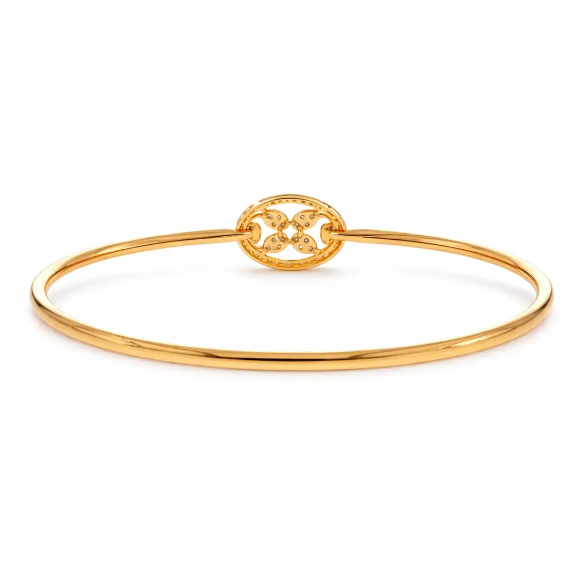 0.26 CT NATURAL DIAMOND BRACELET 18K GOLD
