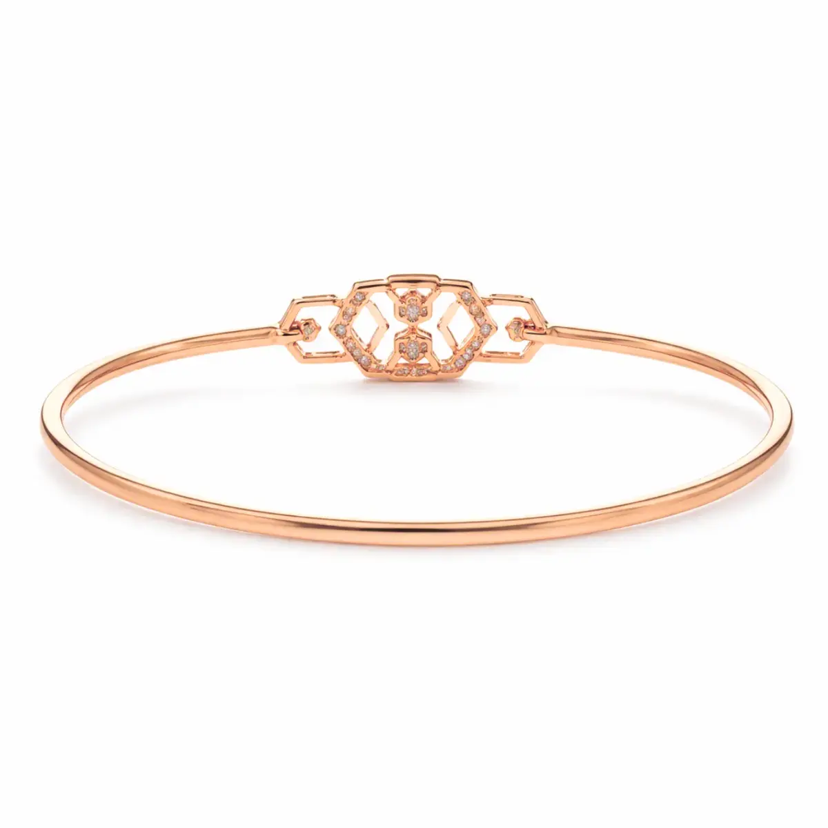 0.16 CT NATURAL DIAMOND BRACELET 18K GOLD