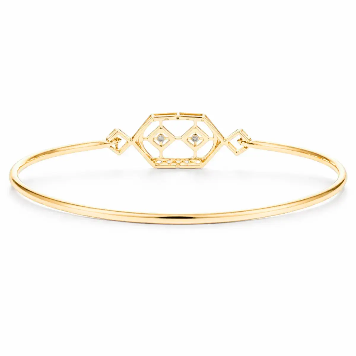 0.26 CT NATURAL DIAMOND BRACELET 18K GOLD