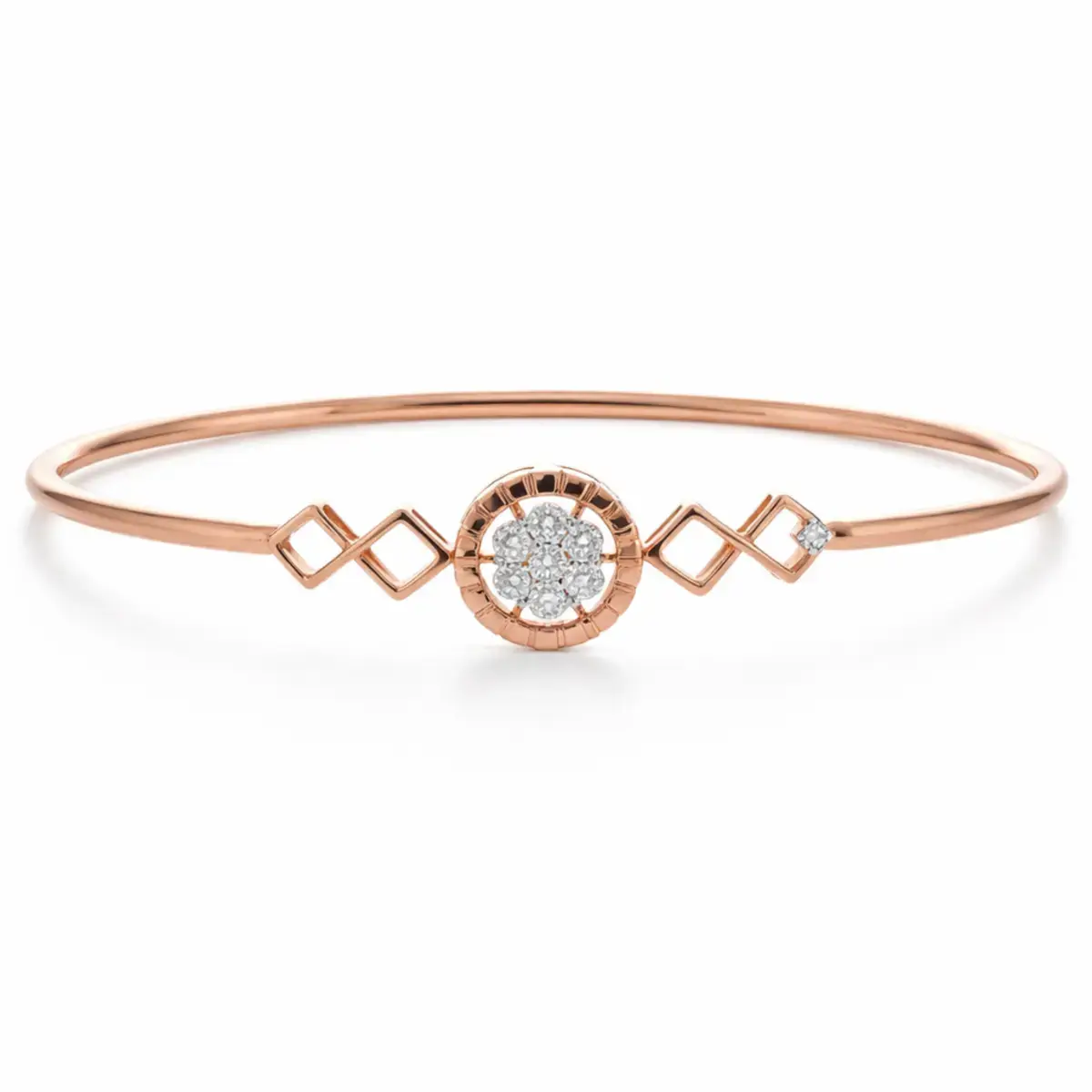 0.20 CT NATURAL DIAMOND BRACELET 18K GOLD