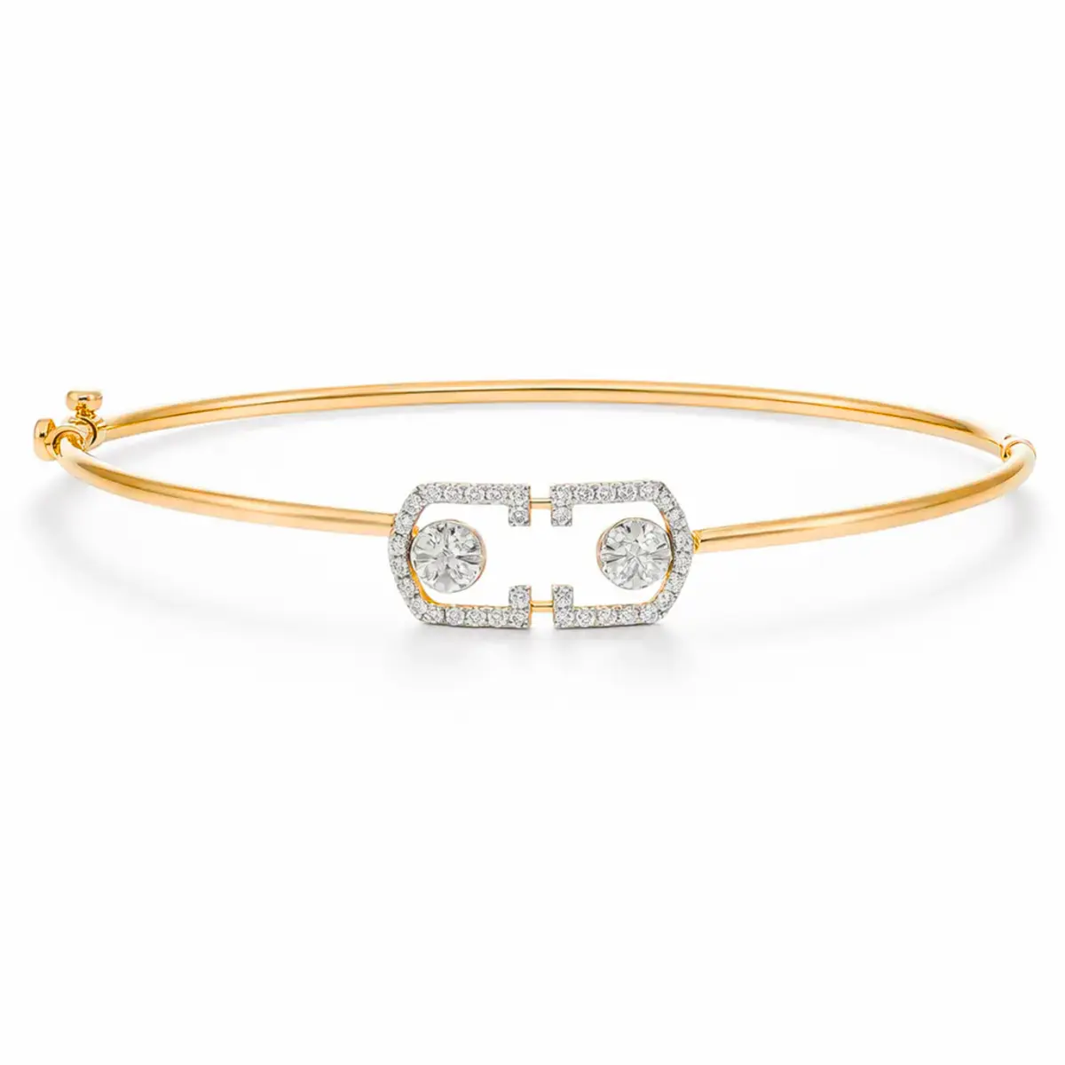 0.28 CT NATURAL DIAMOND BRACELET 18K GOLD