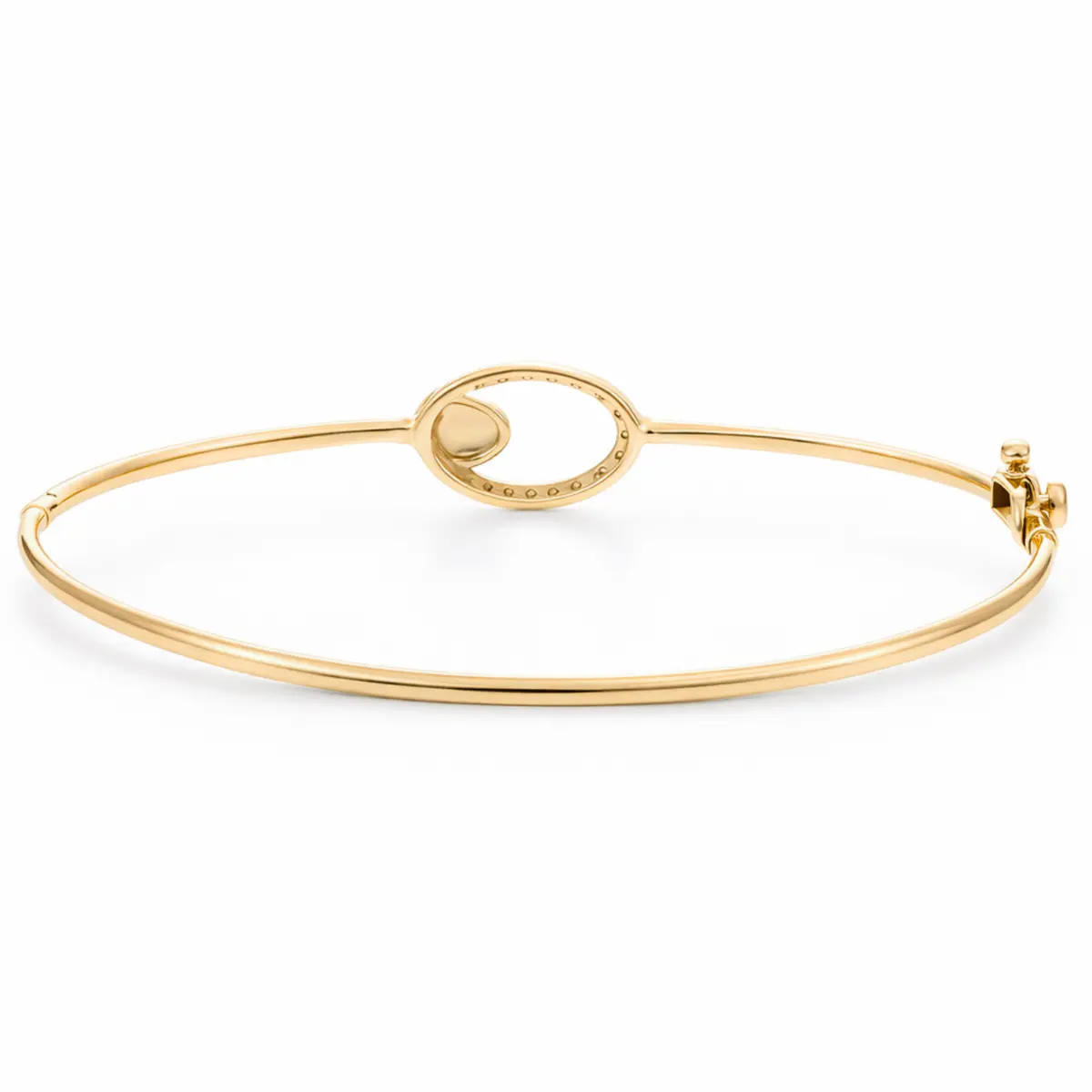 0.11 CT NATURAL DIAMOND BRACELET 18K GOLD