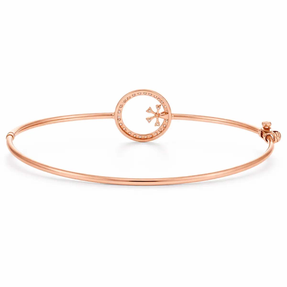 0.19 CT NATURAL DIAMOND BRACELET 18K GOLD