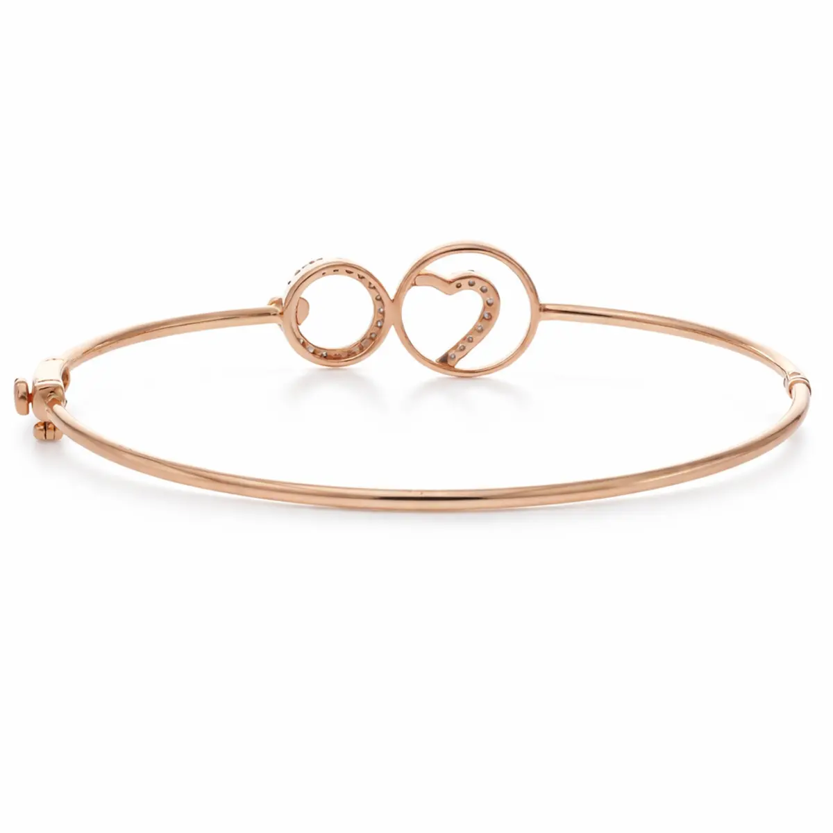 0.13 CT NATURAL DIAMOND BRACELET 18K GOLD