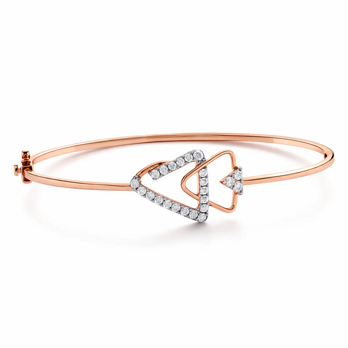 0.18 CT NATURAL DIAMOND BRACELET 18K GOLD