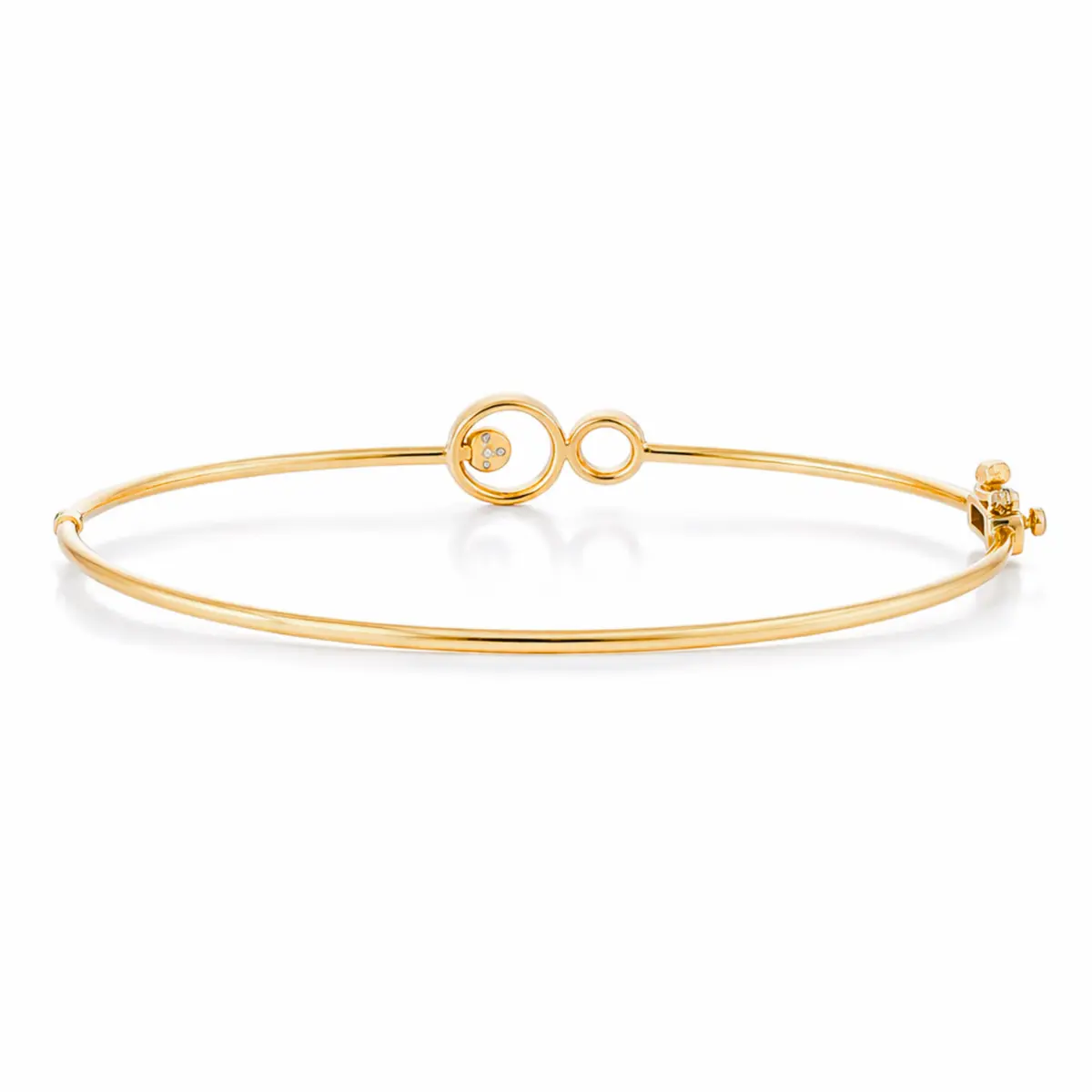 0.26 CT NATURAL DIAMOND BRACELET 18K GOLD