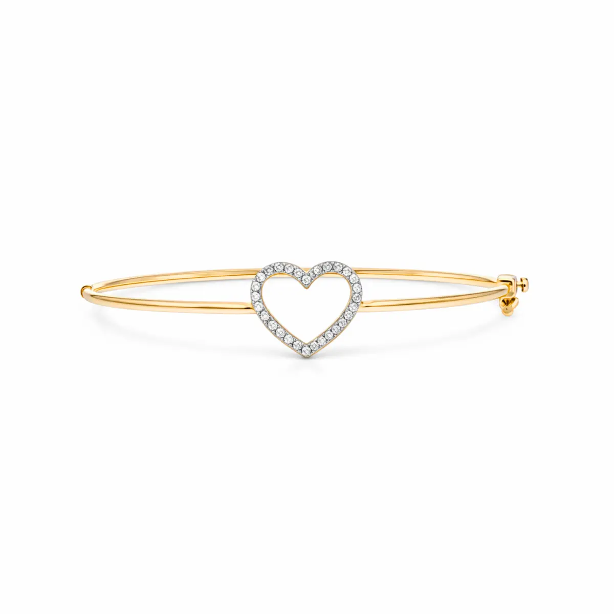 0.18 CT NATURAL DIAMOND BRACELET 18K GOLD