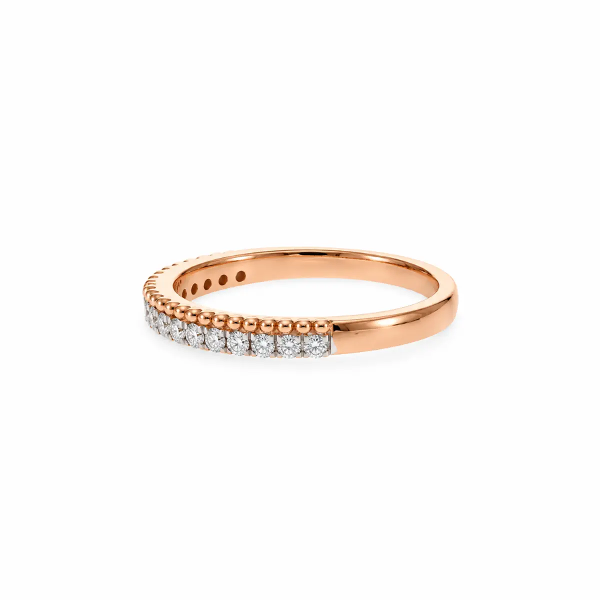 0.20 CT NATURAL DIAMOND WOMENS RING 9K GOLD