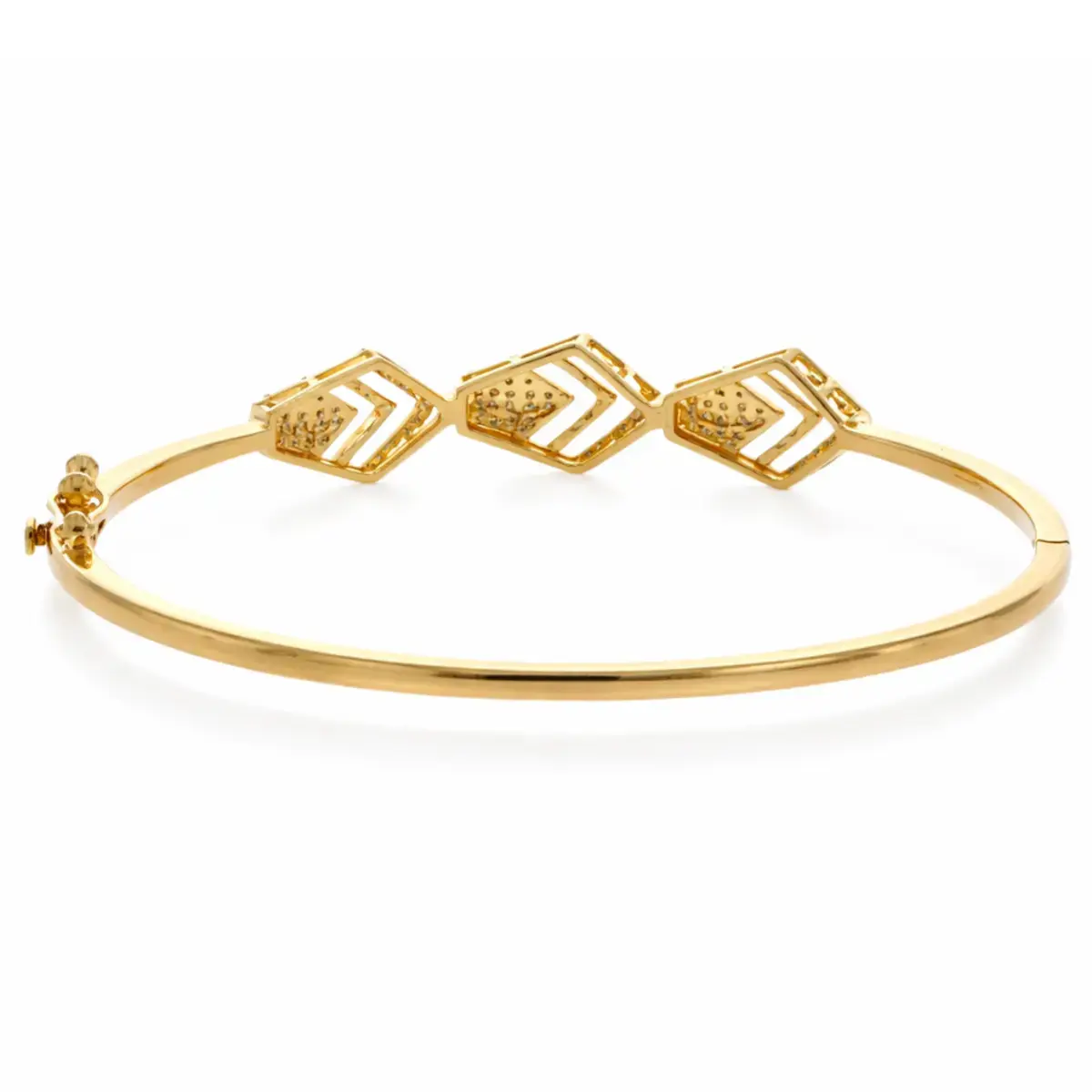 0.32 CT NATURAL DIAMOND BRACELET 18K GOLD